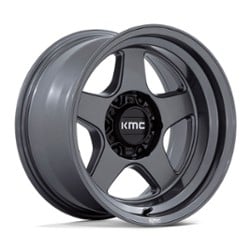 KMC KM728 Lobo 17x8.5 6x120 -10 ET 66.9 CB Matte Anthracite