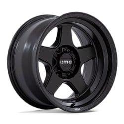 KMC KM728 Lobo 17x8.5 6x120 -10 ET 66.9 CB Matte Black