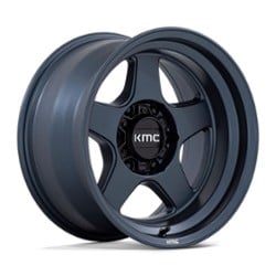 KMC KM728 Lobo 17x8.5 6x120 -10 ET 66.9 CB Metallic Blue