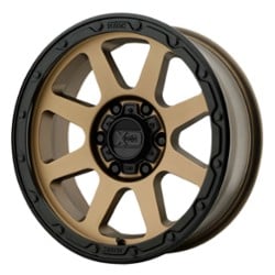 XD Series XD134 Addict 2 18x8.5 8x170 0 ET 125.5 CB Matte Bronze w/Matte Black Lip