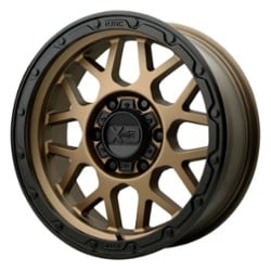 XD Series XD135 Grenade OR 20x9 6x114.3 18 ET 66.1 CB Matte Bronze w/Matte Black Lip