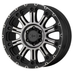 XD Series XD829 Hoss II 20x9 5x127 -12 ET 72.56 CB Satin Black Machined Gray Tint