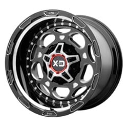 XD Series XD837 Demodog 20x10 8x165.1 -18 ET 125.5 CB Gloss Black Milled