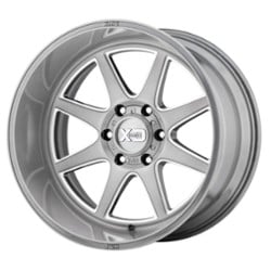 XD Series XD844 Pike 20x9 6x139.7 18 ET 106.3 CB Titanium Brushed Milled