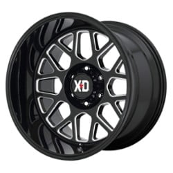 XD Series XD849 Grenade 2 18x9 6x114.3 18 ET 66.1 CB Gloss Black / Milled