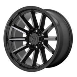 XD Series XD855 Luxe 17x9 6x120 18 ET 66.9 CB Gloss Black Machined with Gray Tint