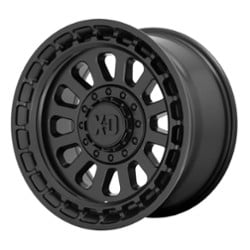 XD Series XD856 Omega 17x9 5x127/5x139.7 0 ET 78.1 CB Satin Black