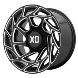 XD Series XD860 Onslaught 17x9 6x120 0 ET 66.9 CB Gloss Black Milled