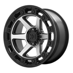 XD Series XD862 Raid 17x9 6x139.7 0 ET 106.1 CB Satin Black Machined