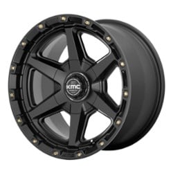 KMC KM101 Tempo 20x9 5x127/5x139.7 18 ET 78.1 CB Satin Black