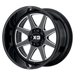 XD Series XD844 Pike 20x9 6x114.3 18 ET 66.1 CB Gloss Black Milled