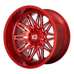 XD Series XD859 Gunner 20x10 5x127/5x139.7 -18 ET 78.1 CB Red Milled