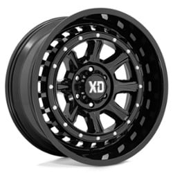 KMC XD866 Outlander 20x10 5x127 -18 ET 71.5 CB Gloss Black