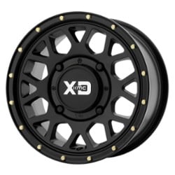 XD ATV XS135 Grenade 15x6 4x110 38 ET 86 CB Satin Black