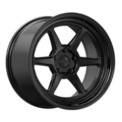 Kansei Roku 18x9 5x108 12 ET 63.3 CB Gloss Black