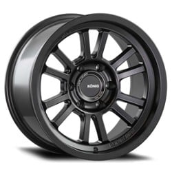 Konig HT1 17x9 5x127 -12 ET 71.5 CB Matte Black