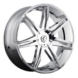 Kraze KR143 Epic 22x9.5 5x115/5x120 18 ET 74.1 CB Chrome