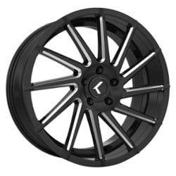 Kraze KR181 Spinner 18x8 5x120 40 ET 74.1 CB Black Milled