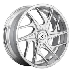 Kraze KR182 Rogue 18x8 5x110/5x115 40 ET 73.1 CB Chrome