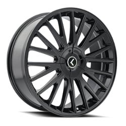 Kraze KR185 Double Down 20x8.5 5x112/5x120 38 ET 73 CB Gloss Black