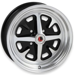 Legendary Wheels LW40 Magnum 14x6 4x114.3 5 ET 72.3 CB Gloss Black / Machined