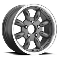 Legendary Wheels LW80 15x7 5x114.3 7 ET 78 CB Charcoal / Machined