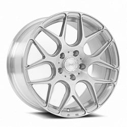 MRR FS01 19x8.5 5x112 25 ET 66.6 CB Brushed Clear