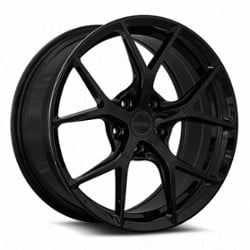 MRR FS06 19x8.5 5x112 25 ET 66.6 CB Gloss Black