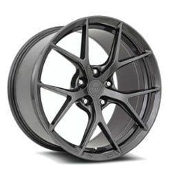 MRR FS06 19x8.5 5x112 25 ET 66.6 CB Matte Gunmetal