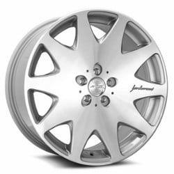 MRR HR3 19x8.5 5x112 25 ET 66.6 CB Silver Machined