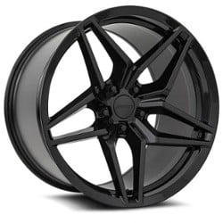 MRR M755 18x9.5 5x120.65 50 ET 70.3 CB Gloss Black