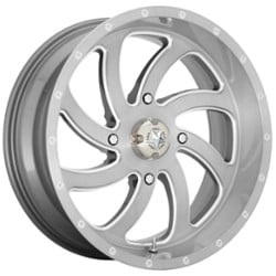 MSA Offroad M36 Switch 18x7 4x137 0 ET 112 CB Brushed Titanium