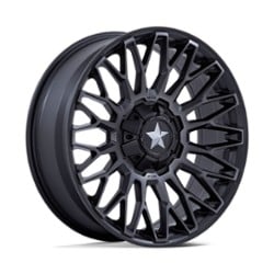 MSA Offroad M50 Clubber 14x7 4x137/4x156 10 ET 110.1 CB Matte Black DDT