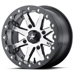 MSA Offroad M21 Lok 15x7 4x110 0 ET 86 CB Charcoal Tint