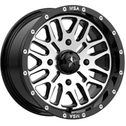 MSA Offroad M38 Brute 14x7 4x110 10 ET 86 CB Gloss Black Machined