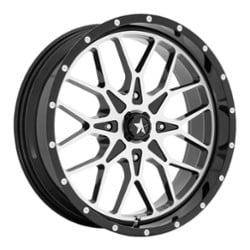 MSA Offroad M45 Portal 14x7 4x137 10 ET 96 CB Gloss Black Machined