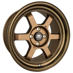 MST Time Attack 15x8 4x100/4x114.3 0 ET 73.1 CB Matte Bronze w/Bronze Machined Lip