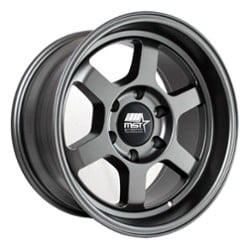 MST Time Attack Truck 17x8.5 6x139.7 -12 ET 112 CB Matte Gunmetal