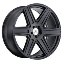 Mandrus Atlas 20x10 5x112 25 ET 66.6 CB Matte Black