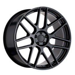 Mandrus Miglia 22x11 5x112 25 ET 66.6 CB Semi Gloss Black