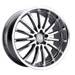 Mandrus Millennium 17x8 5x112 32 ET 66.6 CB Chrome