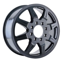 Mayhem 8101 Monstir Dually Inner 20x8.25 8x170 127 ET 124.9 CB Black