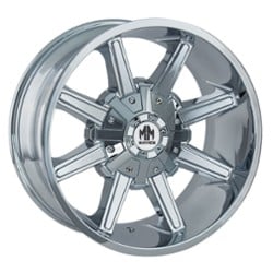 Mayhem 8104 Arsenal 17x9 5x127/5x139.7 -12 ET 87 CB Chrome