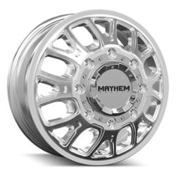 Mayhem 8107 Cogent Dually Front 17x6.5 8x200 125 ET 125.1 CB Polished