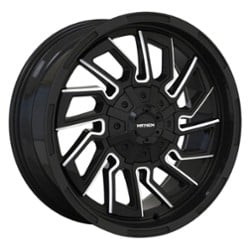 Mayhem 8111 Flywheel 20x9 8x170 18 ET 125.2 CB Gloss Black/Milled Spokes