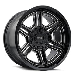 Mayhem 8117 Hermosa 20x9 5x127/5x139.7 18 ET 87 CB Black Milled