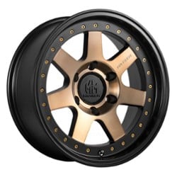 Mayhem 8300 Prodigy 18x9 6x120 -6 ET 66.9 CB Matte Black w/Bronze Tint