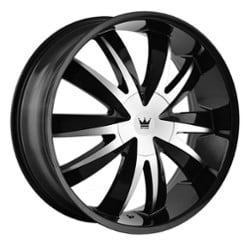 Mazzi Edge 337 18x7.5 4x100/4x114.3 40 ET 67.1 CB Gloss Black/Machined Face