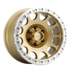 Method 105 V3 Beadlock 17x9 5x127 -38 ET 71.5 CB Gold