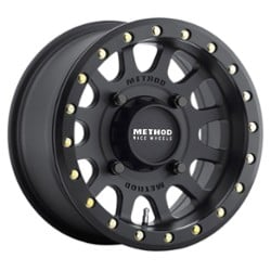 Method 401 UTV Beadlock Series 14x7 4x136 13 ET 106 CB Matte Black